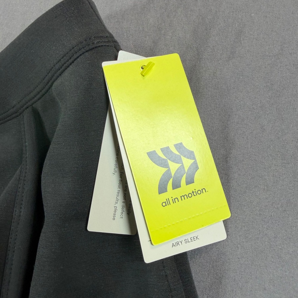 All in Motion Airy Sleek Skort Black Mid Rise Active Skirt XL 14 NWT 039029742 - Picture 2 of 6